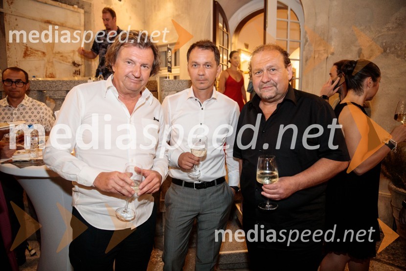  Dušan Korošec, odvetnik;  Leon Tomašić, direktor Terme Doberna;  Darko  Brlek, direktor in umetniški vodja, Festival LjubljanaWest Side Story, muzikal, Festival Ljubljana 2022