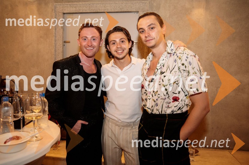  Christopher Parkinson, igralec;  Adam Filipe, igralec;  Lucas Piquero, igralecWest Side Story, muzikal, Festival Ljubljana 2022