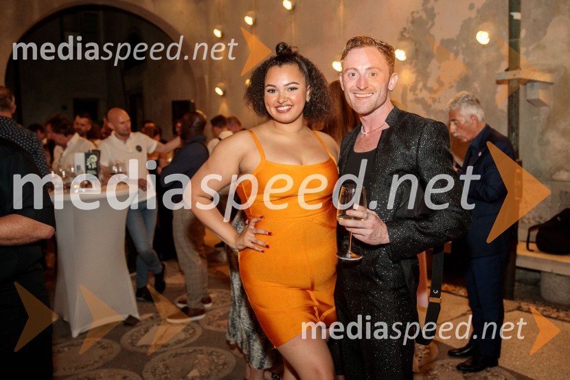  Leah Vassell, igralka;  Christopher Parkinson, igralecWest Side Story, muzikal, Festival Ljubljana 2022