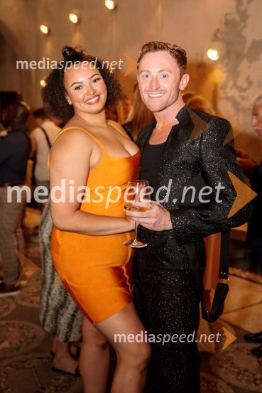  Leah Vassell, igralka;  Christopher Parkinson, igralecWest Side Story, muzikal, Festival Ljubljana 2022