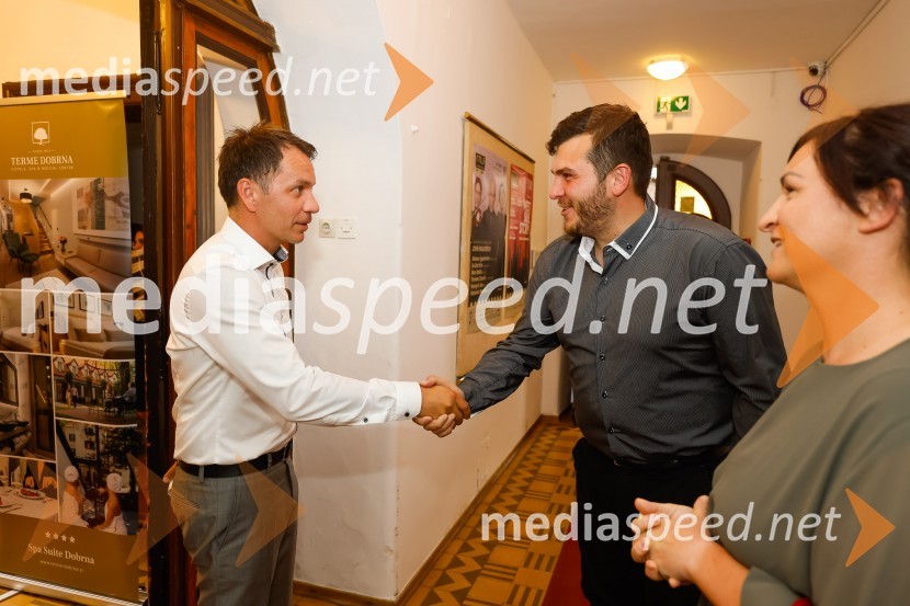  Leon Tomašić, direktor Terme Doberna;  ... ;  ... Sprejem Term Dobrna, West Side Story, Festival Ljubljana 2022