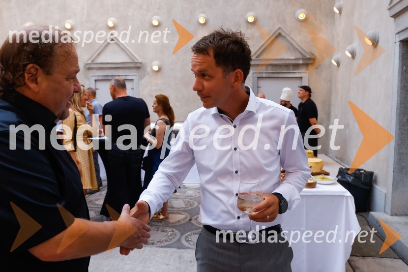  Darko  Brlek, direktor in umetniški vodja, Festival Ljubljana;  Leon Tomašić, direktor Terme DobernaSprejem Term Dobrna, West Side Story, Festival Ljubljana 2022