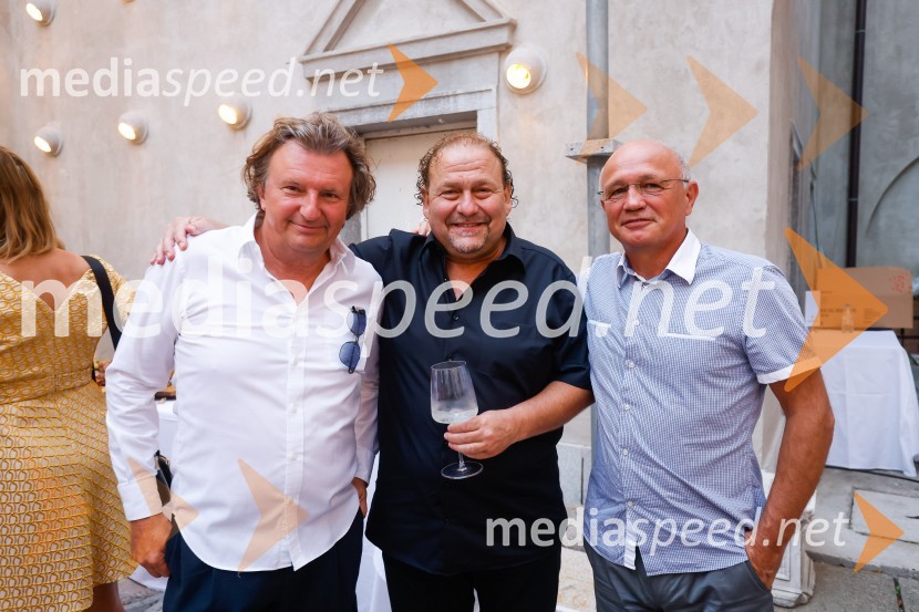  Dušan Korošec, odvetnik;  Darko  Brlek, direktor in umetniški vodja, Festival Ljubljana;  ... Sprejem Term Dobrna, West Side Story, Festival Ljubljana 2022