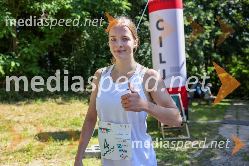  Lina Rotar Paušič3.Tek po stopnicah na radgonski grad, #norcinastengah