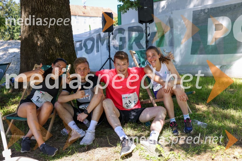  Julia Niederl;  Christian Kniewallner;  Andreas Hermann;  Juliana Stockek3.Tek po stopnicah na radgonski grad, #norcinastengah