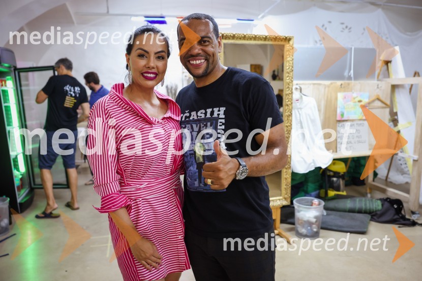  Leticia Tavares;  Marcos  Tavares, nogometaš, NK MariborAutsajderji, dobrodelni stand up roast