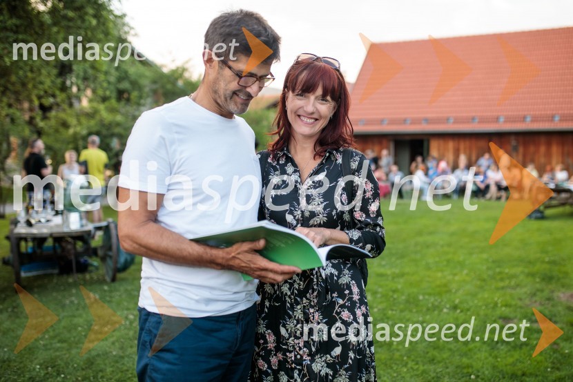  Matjaž Rakovec, župan Mestne občine Kranj;  Urša Manček Rakovec, marketing, RTV SlovenijaObedi ter obredi, zaključna prireditev projekta