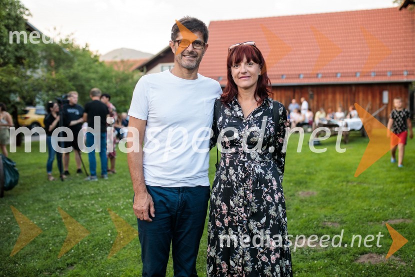  Matjaž Rakovec, župan Mestne občine Kranj;  Urša Manček Rakovec, marketing, RTV SlovenijaObedi ter obredi, zaključna prireditev projekta