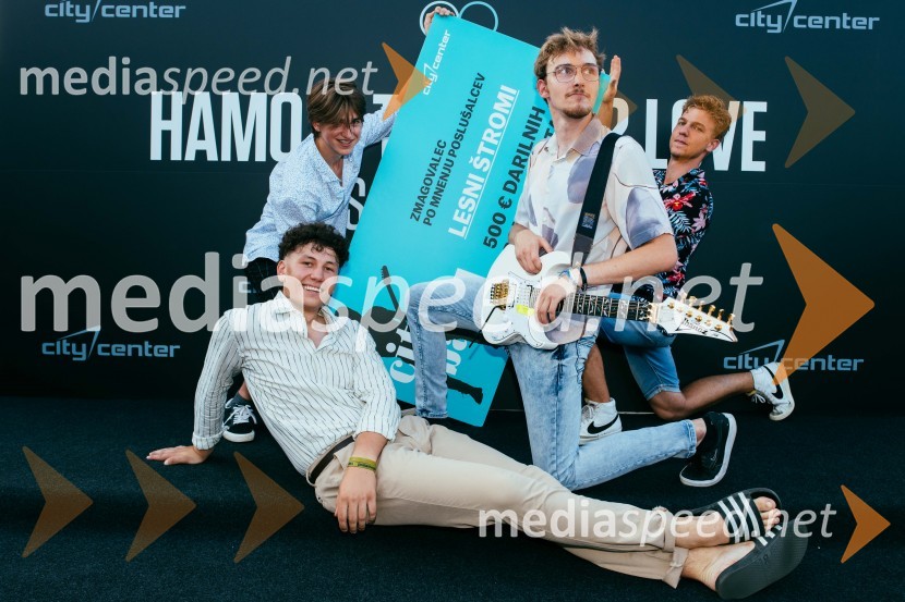  Urban Kavkler, Lesni štromi;  Marko Berglez, Lesni štromi;  Jan Kolbič, Lesni štromi;  Tilen Potočnik, Lesni štromiHamo&Tribute 2 love s simfoniki, koncert v CityCenter Celje