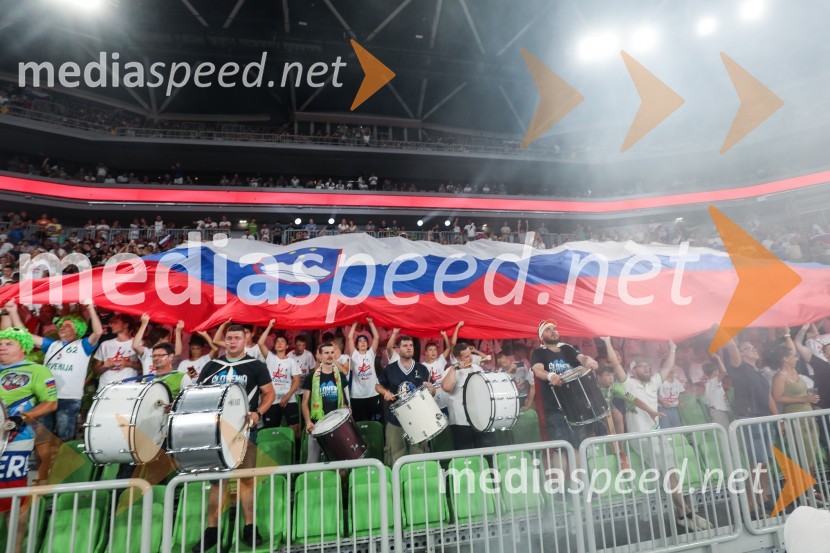 Košarkarska tekma Slovenija -  Hrvaška