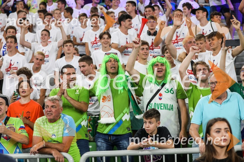 Košarkarska tekma Slovenija -  Hrvaška