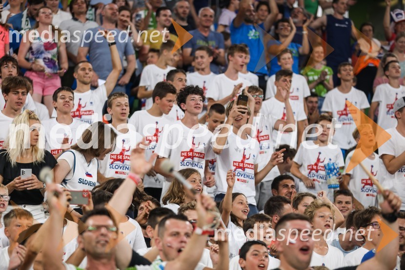 Košarkarska tekma Slovenija -  Hrvaška