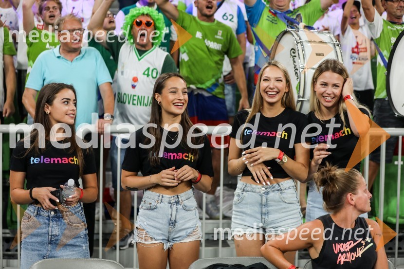 Košarkarska tekma Slovenija -  Hrvaška