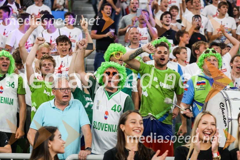 Košarkarska tekma Slovenija -  Hrvaška