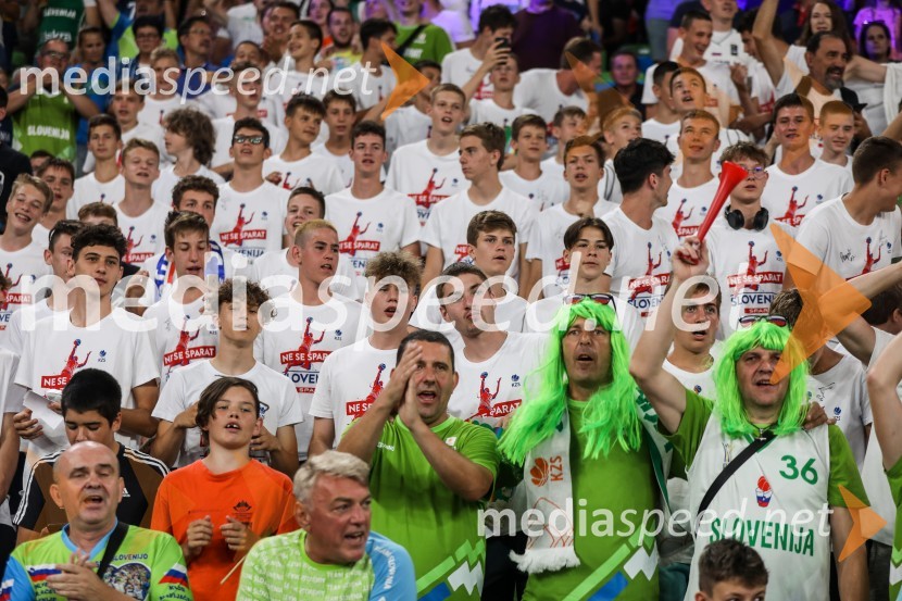 Košarkarska tekma Slovenija -  Hrvaška