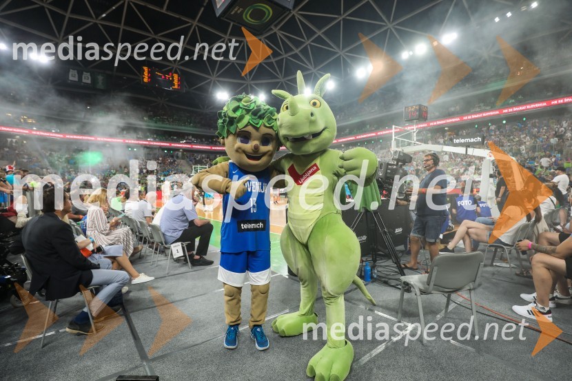 Košarkarska tekma Slovenija -  Hrvaška