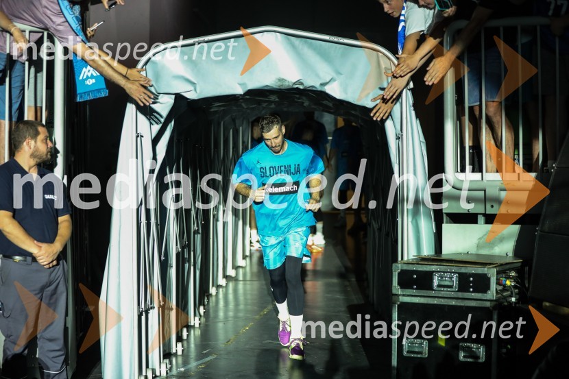  Goran Dragić, košarkarKošarkarska tekma Slovenija -  Hrvaška