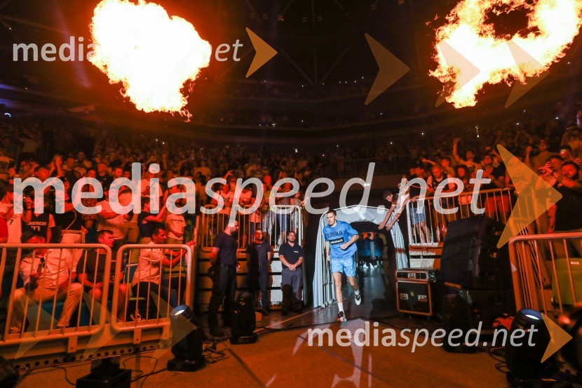 Košarkarska tekma Slovenija -  Hrvaška