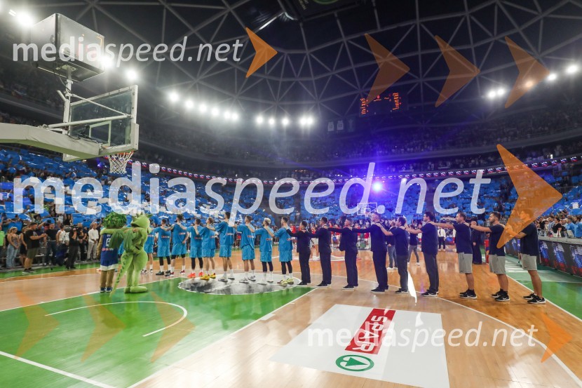 Košarkarska tekma Slovenija -  Hrvaška