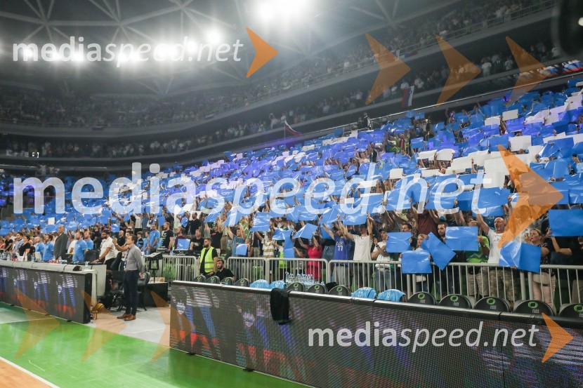 Košarkarska tekma Slovenija -  Hrvaška