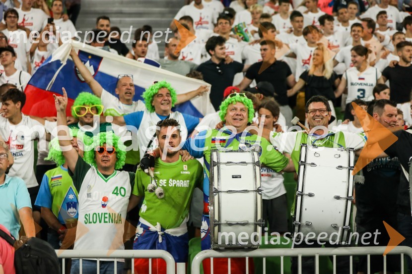 Košarkarska tekma Slovenija -  Hrvaška