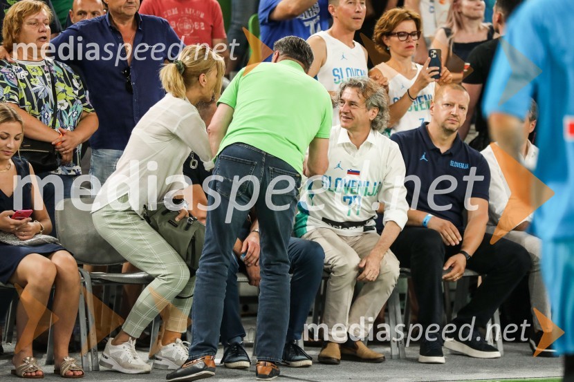  ... ;  Zoran Janković, župan, Mestna občina Ljubljana; dr. Robert Golob, predsednik vlade RS;  Matej Erjavec, predsednik, Košarkarska Zveza SlovenijeKošarkarska tekma Slovenija -  Hrvaška