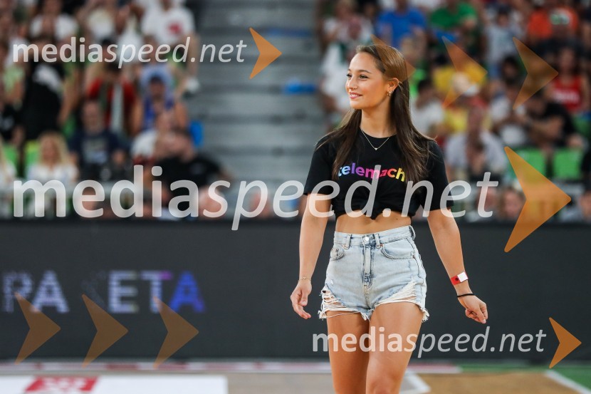 Košarkarska tekma Slovenija -  Hrvaška