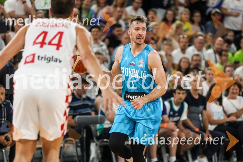  Bogdan Bogdanović, košarkaš;  Goran Dragić, košarkarKošarkarska tekma Slovenija -  Hrvaška