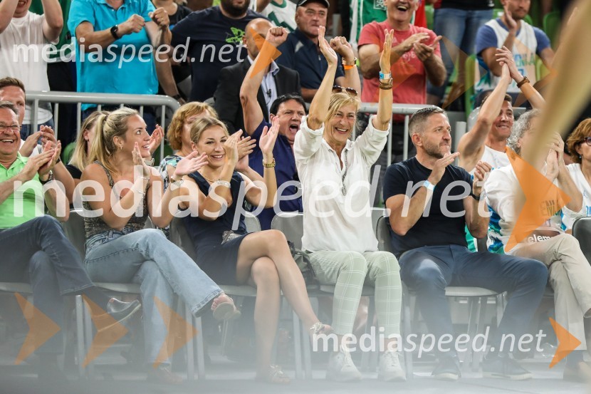 Košarkarska tekma Slovenija -  Hrvaška