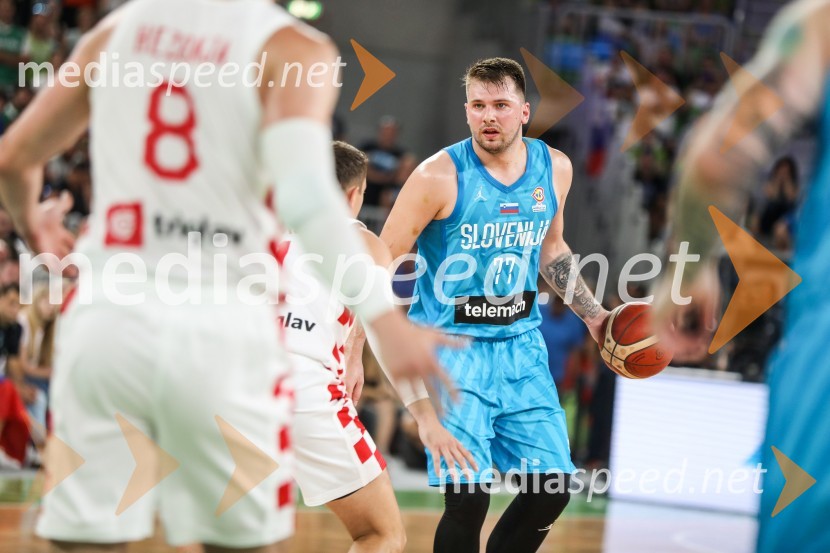  Luka  Dončić, košarkarKošarkarska tekma Slovenija -  Hrvaška