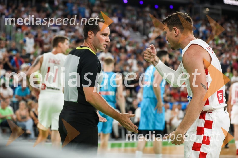 Košarkarska tekma Slovenija -  Hrvaška