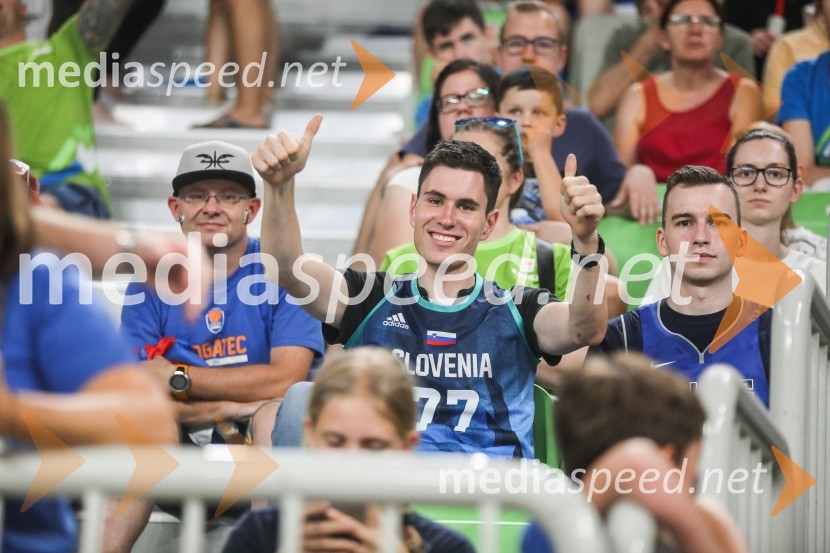 Košarkarska tekma Slovenija -  Hrvaška