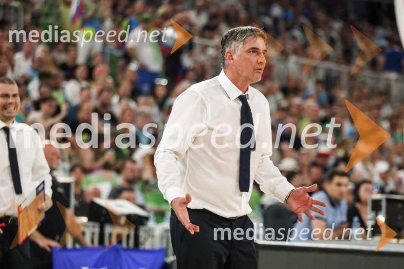 Košarkarska tekma Slovenija -  Hrvaška