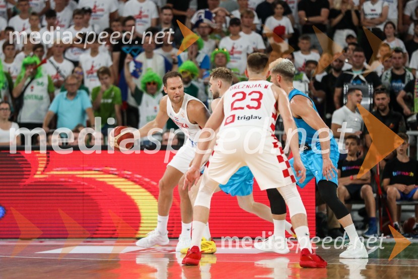  Bogdan Bogdanović, košarkaš;  Mateo Drežnjak, košarkašKošarkarska tekma Slovenija -  Hrvaška