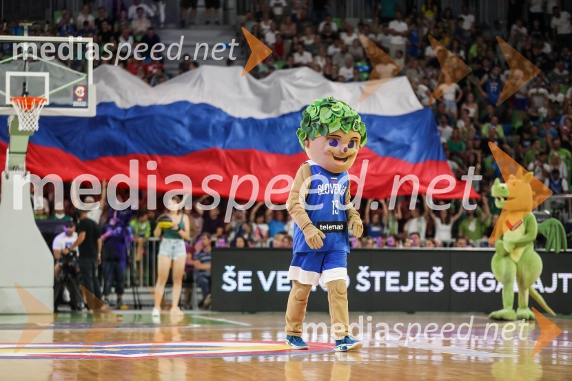 Košarkarska tekma Slovenija -  Hrvaška