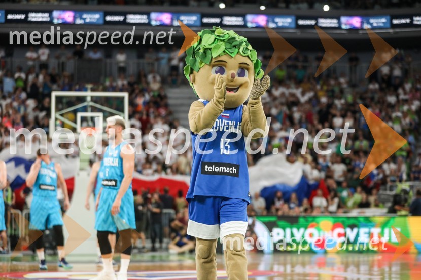 Košarkarska tekma Slovenija -  Hrvaška