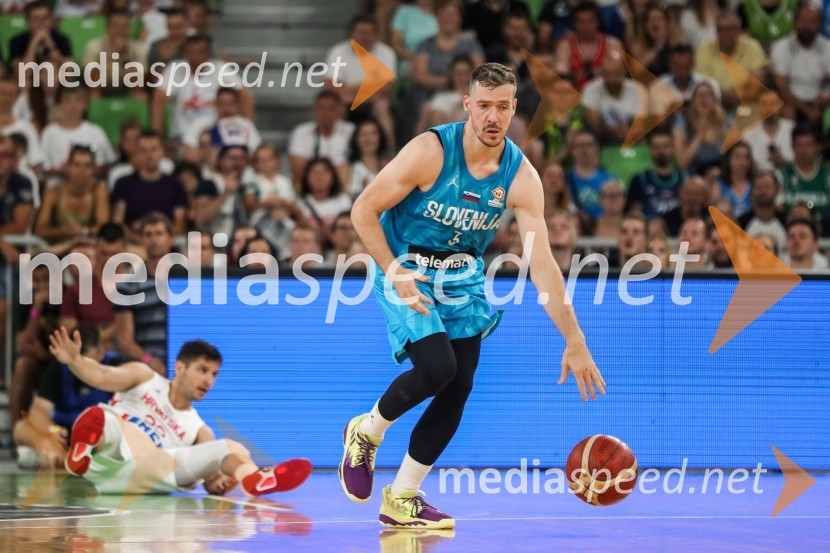  Goran Dragić, košarkarKošarkarska tekma Slovenija -  Hrvaška