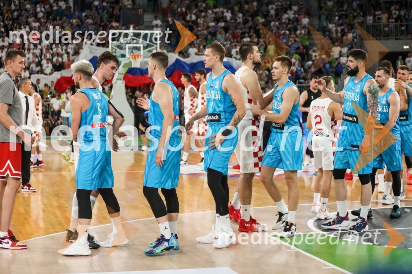  Aleksej  Nikolić, košarkar;  Jakob Čebašek, košarkar;  Jurij Macura, košarkaš;  Gregor Glas, košarkaš;  Žiga Dimec, košarkarKošarkarska tekma Slovenija -  Hrvaška