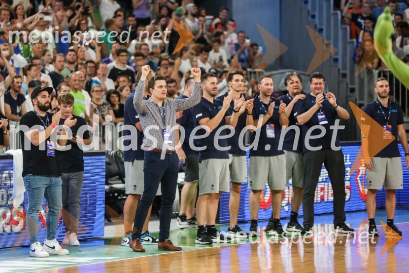 Košarkarska tekma Slovenija -  Hrvaška