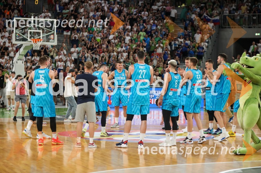 Košarkarska tekma Slovenija -  Hrvaška