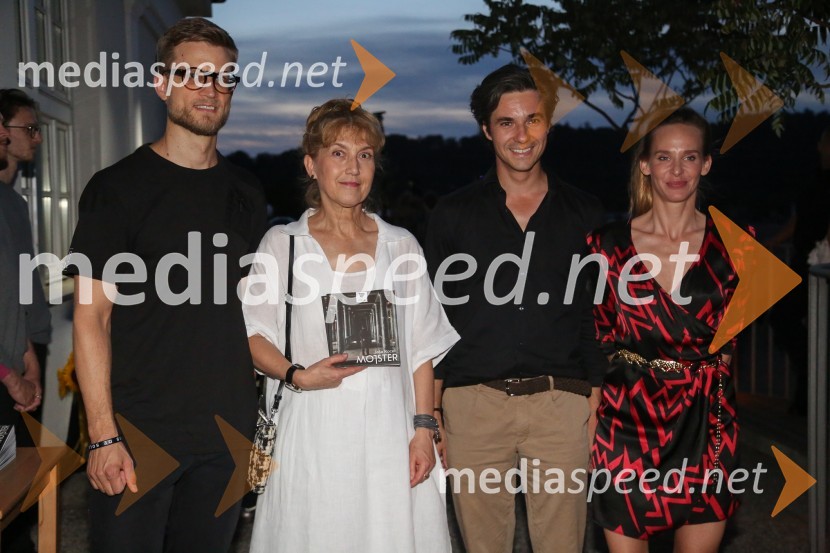  Jaša Koceli, režiser;  Barbara Hieng Samobor, direktorica in umetniška vodja MGL;  Luka Mesec, podpredsednik vlade in minister za delo, družino, socialne zadeve in enake možnosti;  ... Mojster, premiera