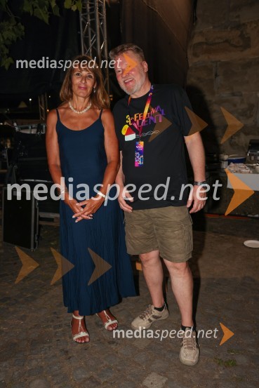  Živa Emeršič, FIPRESCI;  Saša Olenjuk, koncertni mojsterKoncert skupine BAJAGA I INSTRUKTORI, Festival Lent 2022