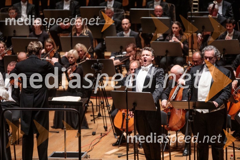  Roberto Abbado, dirigent;  Dmytro Popov, operni pevec;  Riccardo  Zanellato, operni pevecRekviem, Festival Ljubljana 2022