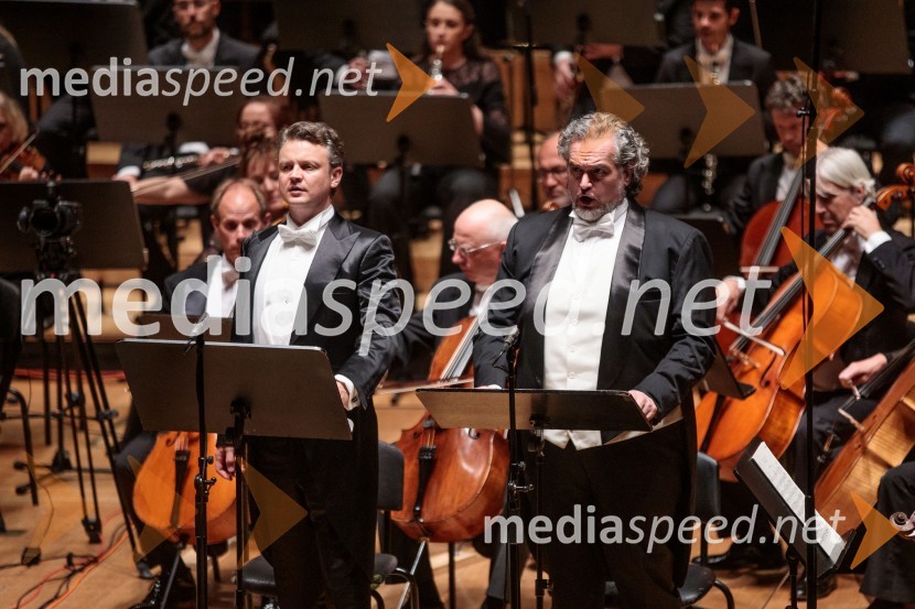  Dmytro Popov, operni pevec;  Riccardo  Zanellato, operni pevecRekviem, Festival Ljubljana 2022