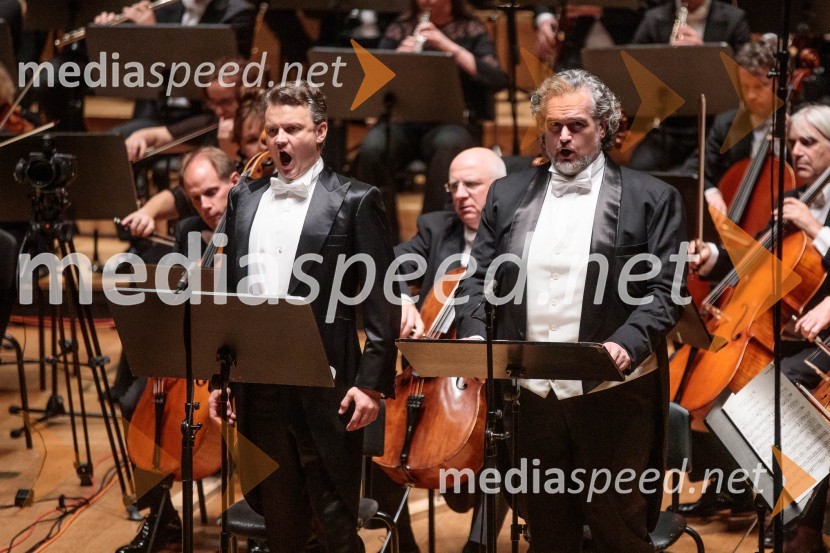  Dmytro Popov, operni pevec;  Riccardo  Zanellato, operni pevecRekviem, Festival Ljubljana 2022