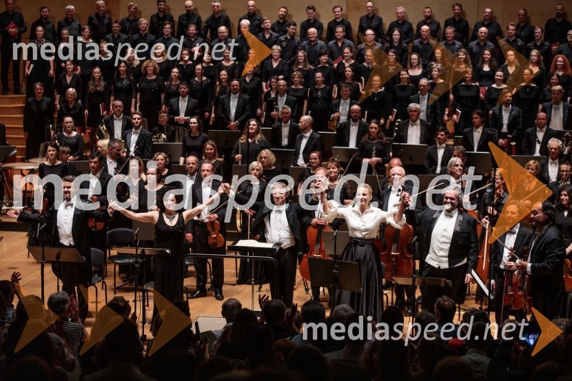  Dmytro Popov, operni pevec;  Krassimira Stoyanova, operna pevka;  Roberto Abbado, dirigent;  Elina Garanča, operna pevka;  Riccardo  Zanellato, operni pevecRekviem, Festival Ljubljana 2022