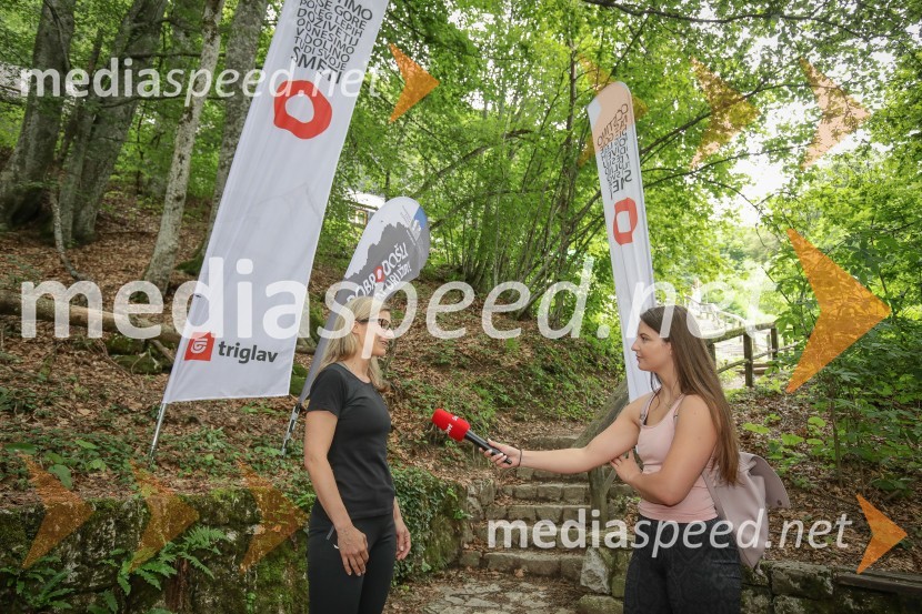   Ana Cergolj Kebler, Zavarovalnica Triglav;  ... Vedno več obiskovalcev gora, več dela za markaciste
