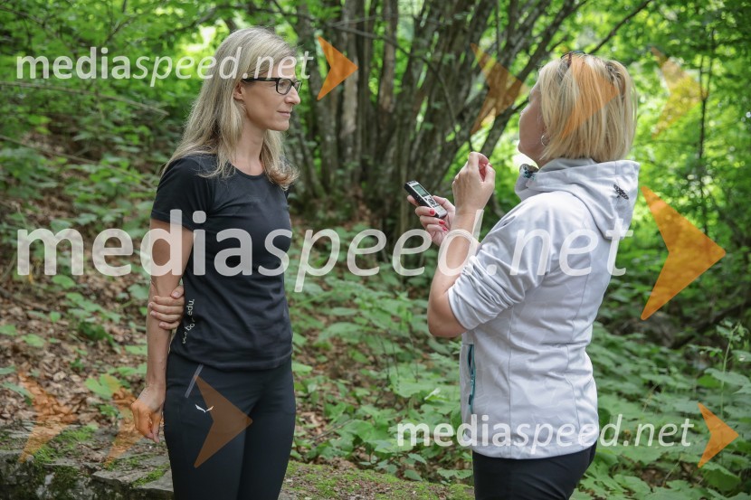   Ana Cergolj Kebler, Zavarovalnica Triglav;  ... Vedno več obiskovalcev gora, več dela za markaciste