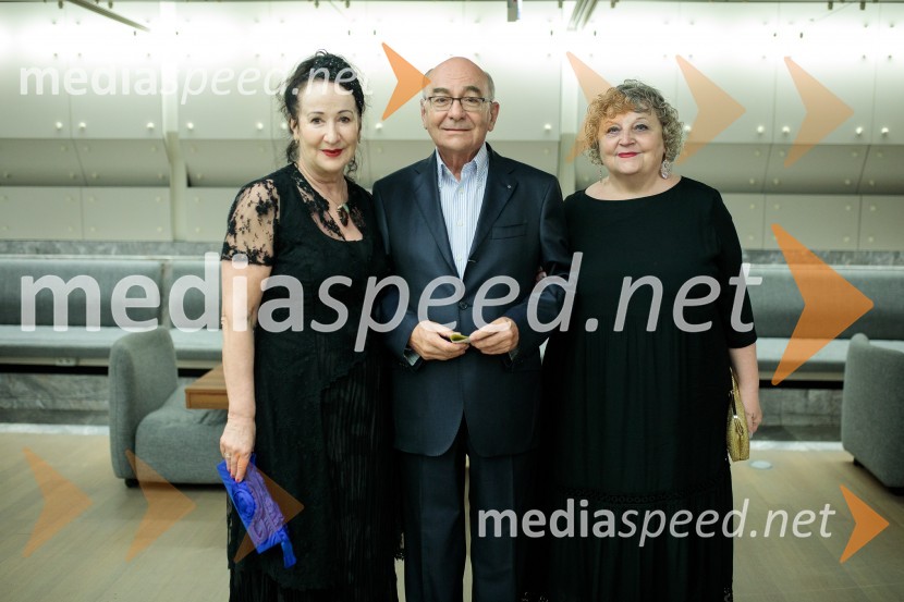  Polona Vetrih, igralka;  Mitja Rotovnik, nekdanji direktor Cankarjevega doma;  Sonja JuvanJulian Rachlin, Festival Ljubljana 2022