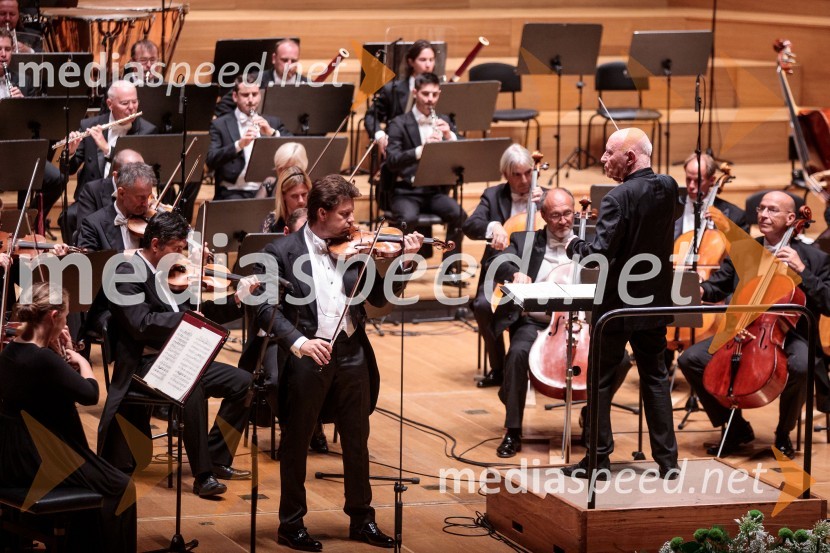  Julian Rachlin, violina;  Christoph Eschenbach, dirigent, pianistJulian Rachlin, Festival Ljubljana 2022